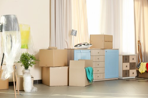 Secure mobile storage container collection service in Crayford