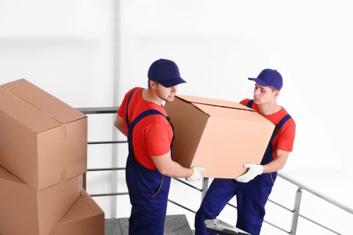 Modern household storage ideas in a Crayford home