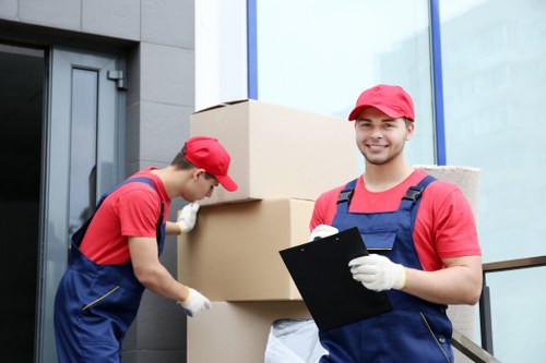 Residential packing services in Crayford with organised labelled boxes