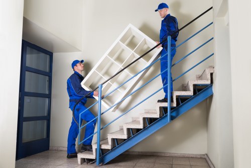 Well-organised storage unit in Crayford for extended use