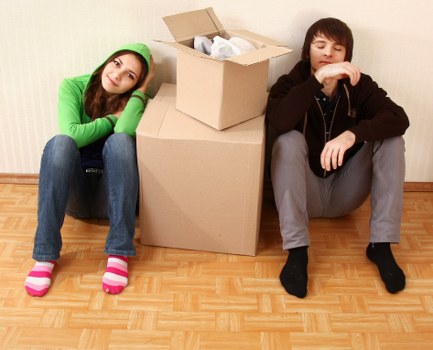 Organised living room storage in Crayford