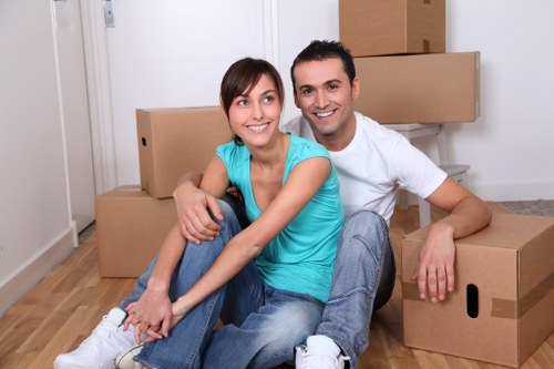 Fragile item packing and protective materials used by Crayford movers