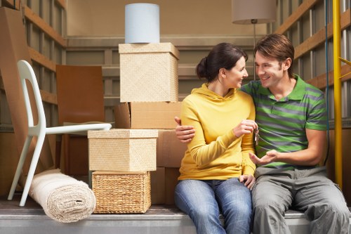 A modern self storage unit in Crayford for personal belongings