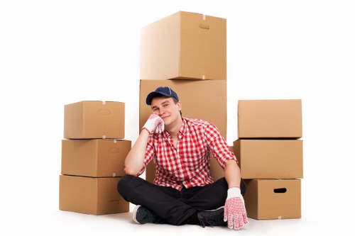Clean and organized furniture storage solution in Crayford